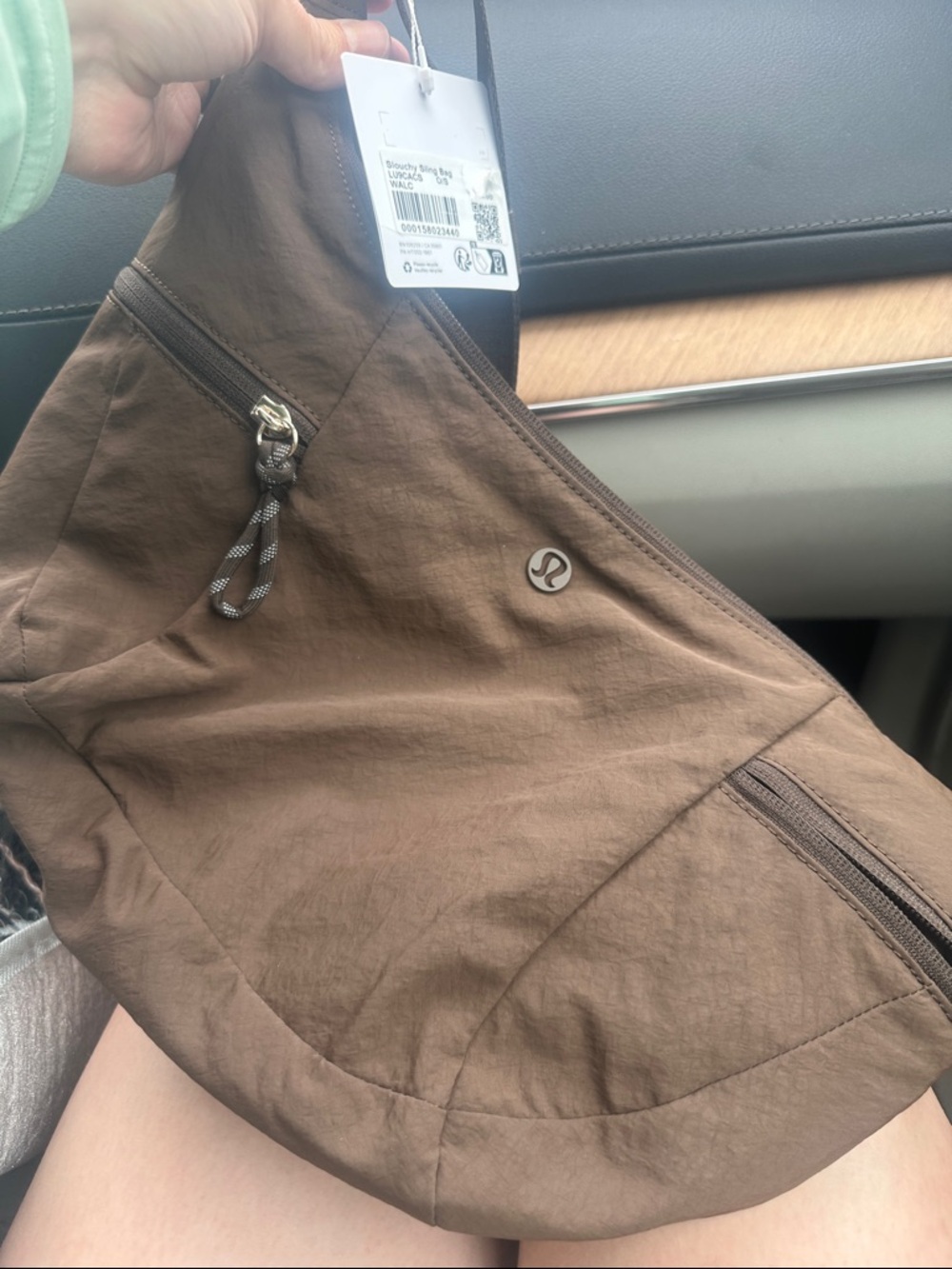 lululemon athletica Brown Crossbody Satchel